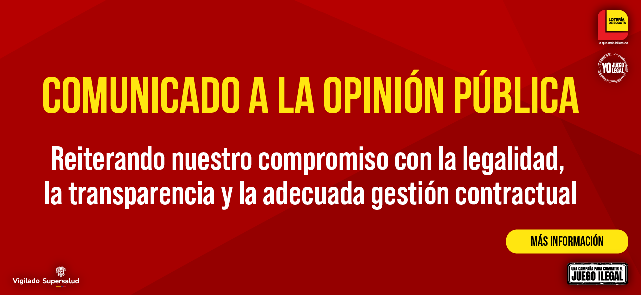 COMUNICADO A LA OPINIÓN PÚBLICA