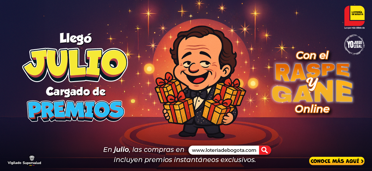Llegó Julio con la suerte para ganar