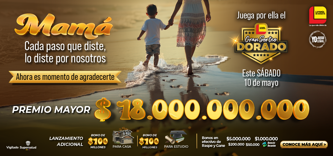 Sorteo extraordinario para mamá