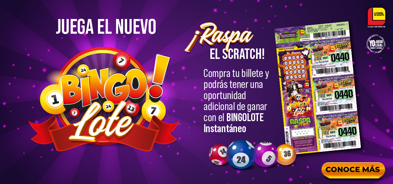 Bingolote de la Lotería de Bogotá
