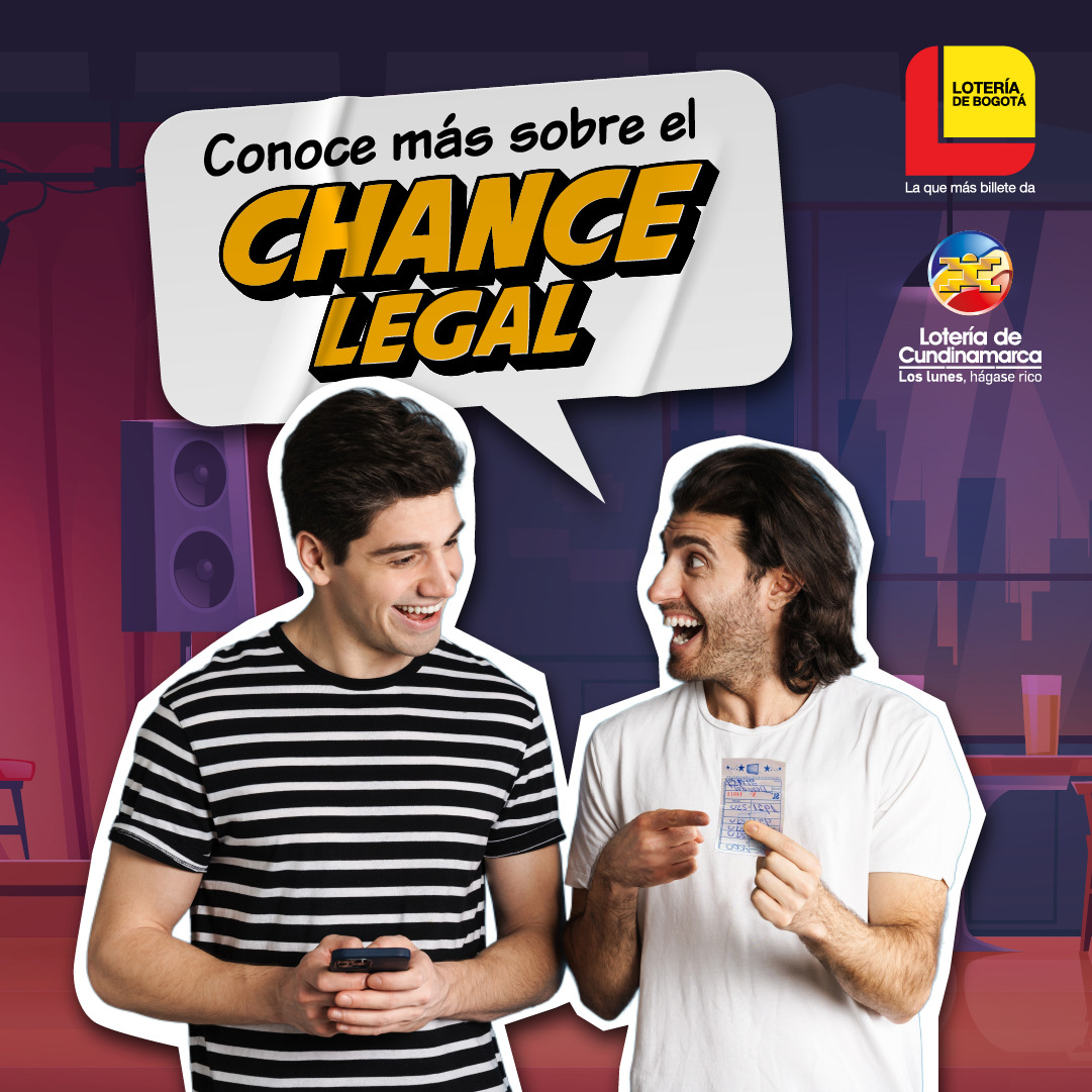 Conoce mas sobre el chance legal- Lotería de Bogotá