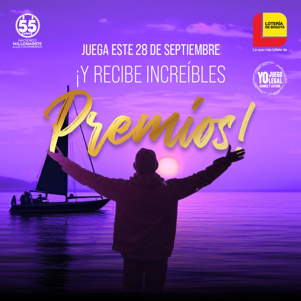 Sorteo especial 28 de septiembre 2023 - Loteria de Bogota