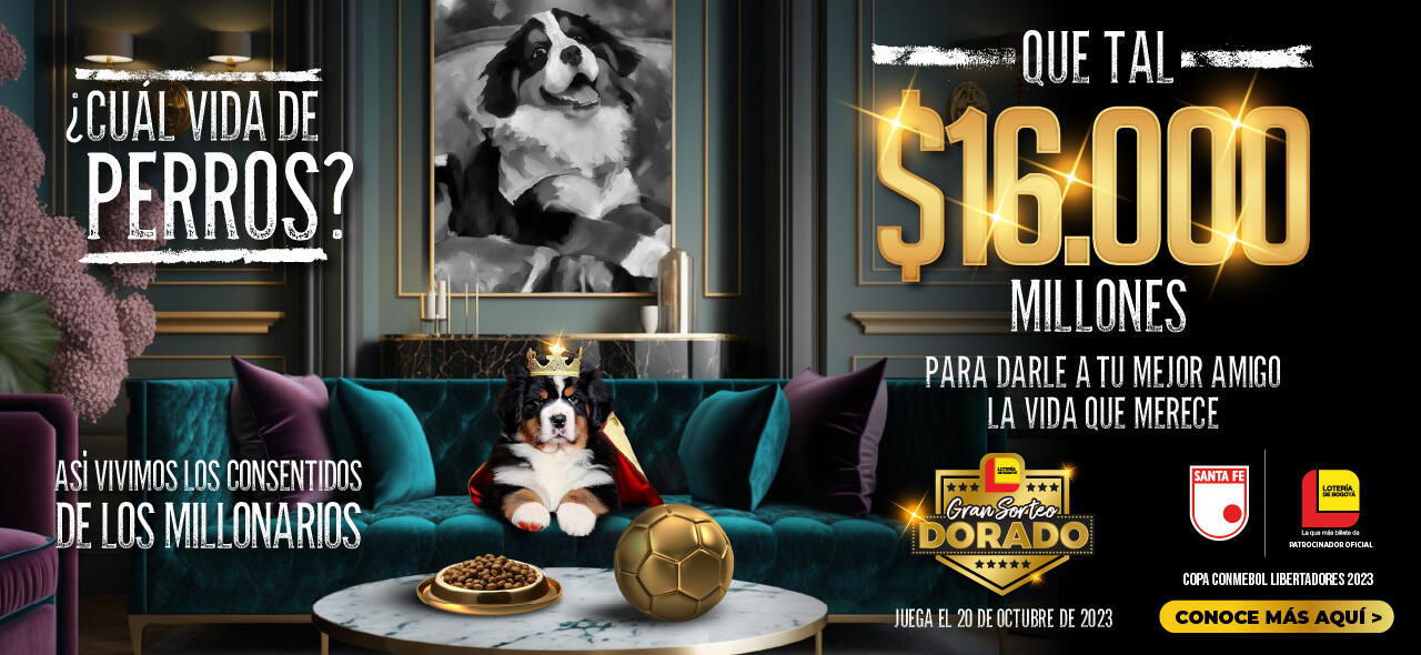 Sorteo Extraordinario 20 de octubre 2023- 16.000 millones de pesos